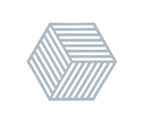 Zone Denmark Zone - panonderzetter hexagon (16x14cm) - sky Zone Denmark Zone - panonderzetter hexagon (16x14cm) - sky
