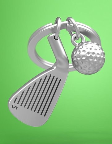 Metalmorphose Metalmorphose - sleutelhanger - golf Metalmorphose Metalmorphose - sleutelhanger - golf