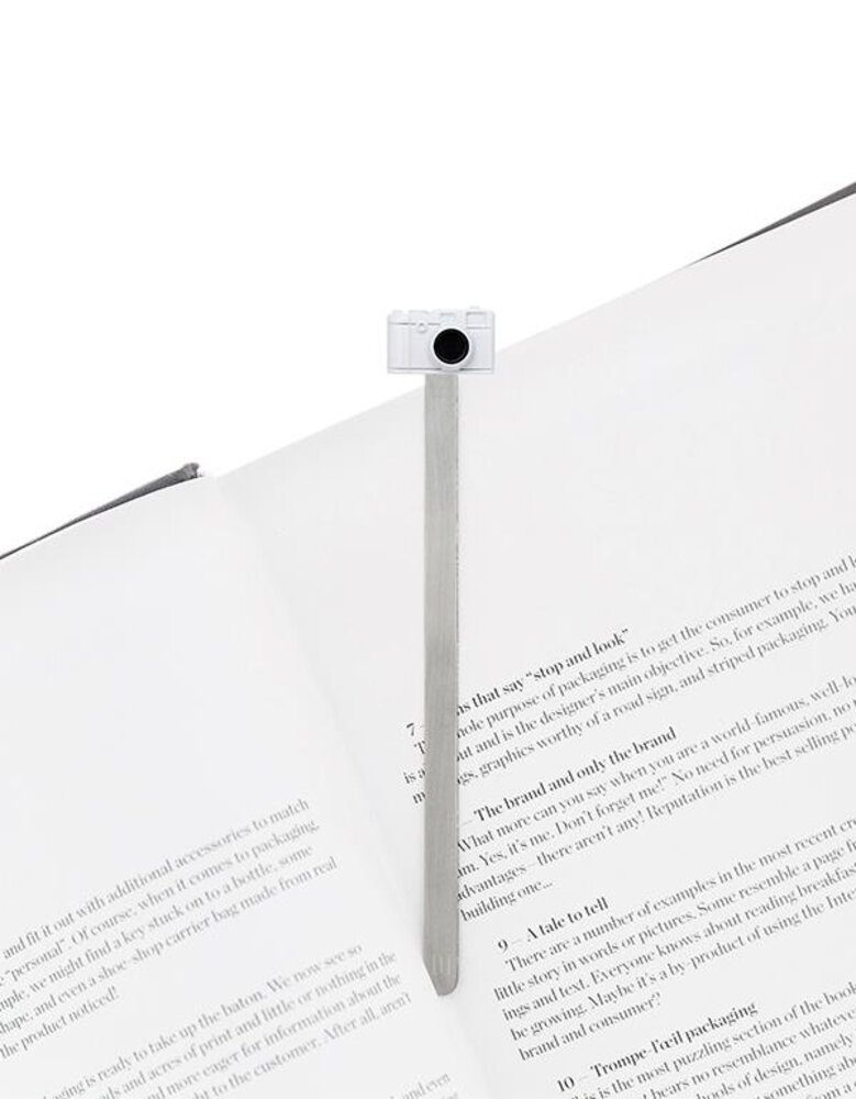 Metalmorphose Metalmorphose - boekenlegger - camera Metalmorphose Metalmorphose - boekenlegger - camera