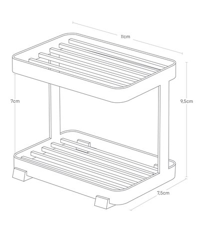 Yamazaki Yamazaki - tower zeeprekje (2 plankjes) - zwart