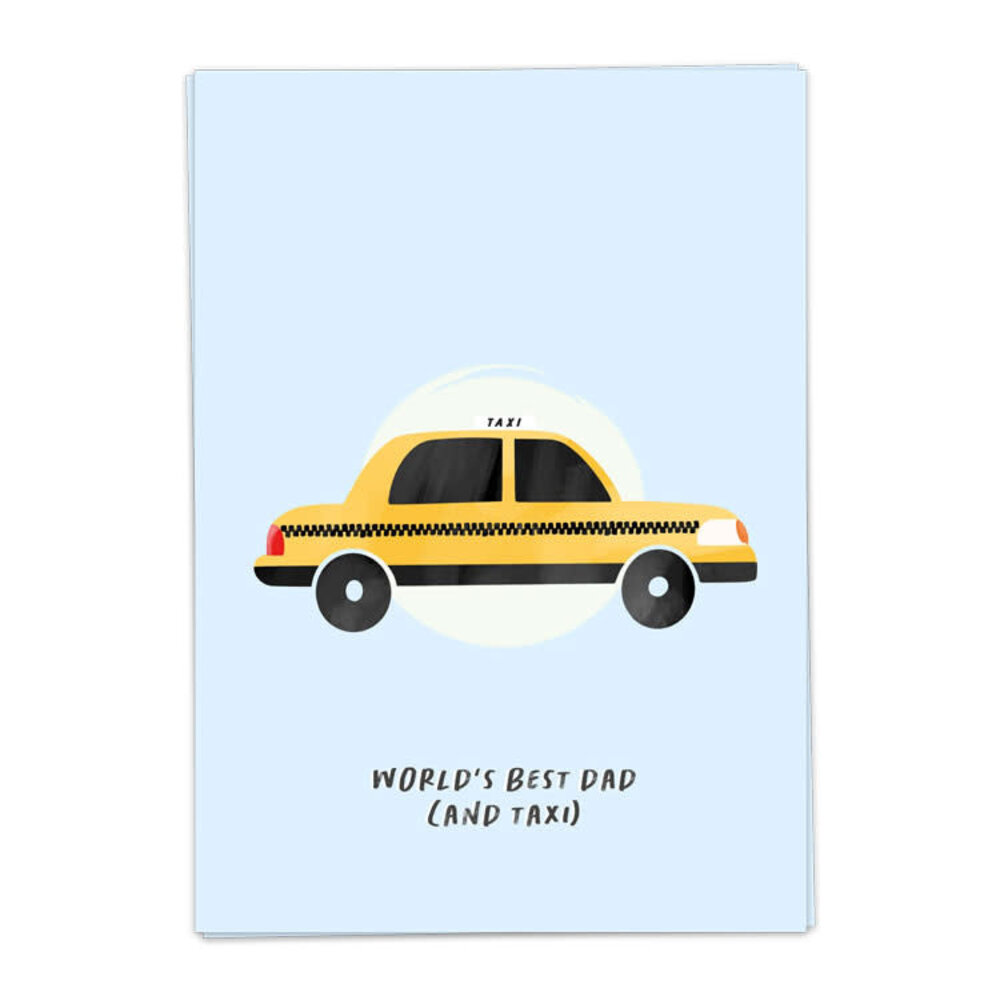 Kaart Blanche Kaart blanche - wenskaart - best taxi Kaart Blanche Kaart blanche - wenskaart - best taxi