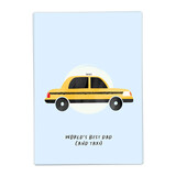 Kaart Blanche Kaart blanche - wenskaart - best taxi