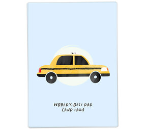 Kaart Blanche Kaart blanche - wenskaart - best taxi