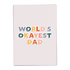 Kaart blanche - wenskaart - okayest dad Kaart blanche - wenskaart - okayest dad
