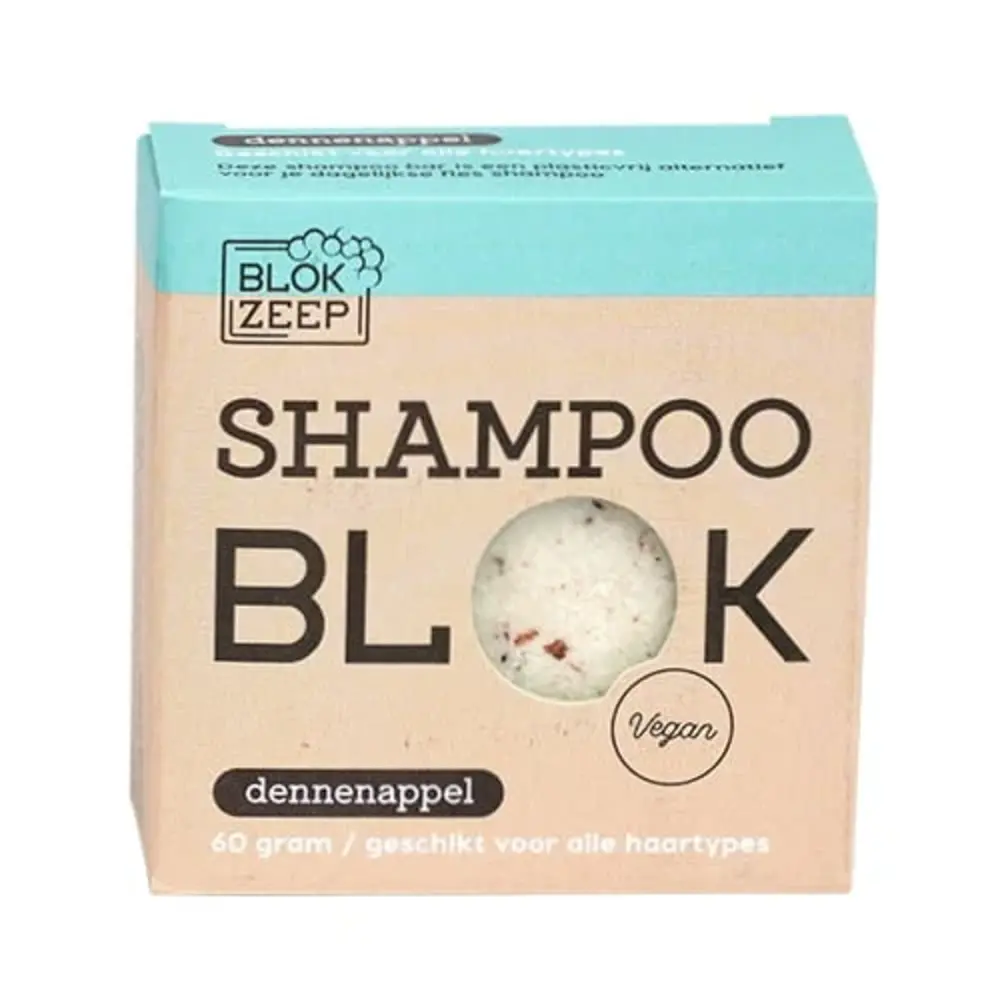 Blokzeep Blokzeep - shampoo bar - dennenappel Blokzeep Blokzeep - shampoo bar - dennenappel