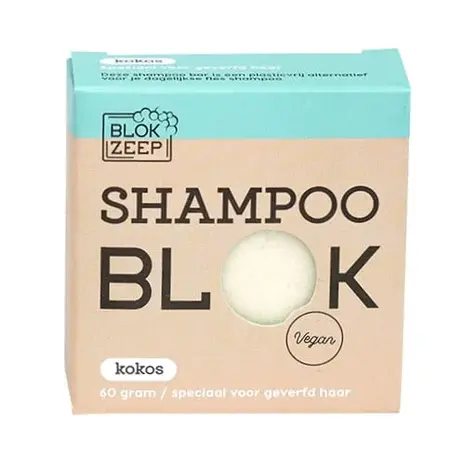 Blokzeep Blokzeep - shampoo bar - kokos