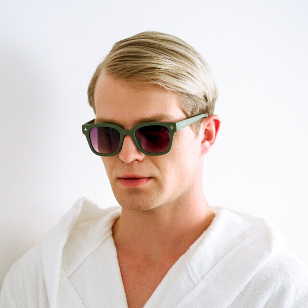 Okkia Okkia - zonnebril - johnny soft touch - green