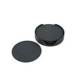 Tools2cook Tools2cook - siliconen onderzetters - black pepper (set van 6)