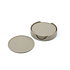 Tools2cook - siliconen onderzetters - nutmeg grey (set van 6)