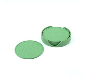 Tools2cook Tools2cook - siliconen onderzetters - sage green (set van 6) Tools2cook Tools2cook - siliconen onderzetters - sage green (set van 6)