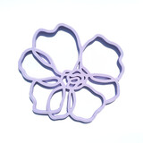 Tools2cook Tools2cook - siliconen panonderzetter anemone - lilac Tools2cook Tools2cook - siliconen panonderzetter anemone - lilac
