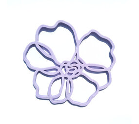 Tools2cook Tools2cook - siliconen panonderzetter anemone - lilac Tools2cook Tools2cook - siliconen panonderzetter anemone - lilac