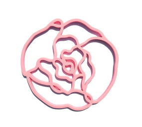 Tools2cook Tools2cook - siliconen panonderzetter peony - light pink