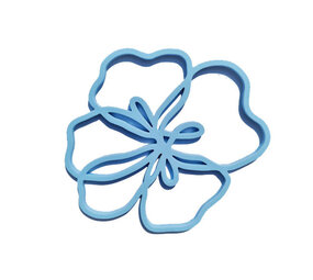 Tools2cook Tools2cook - siliconen panonderzetter violet - blue