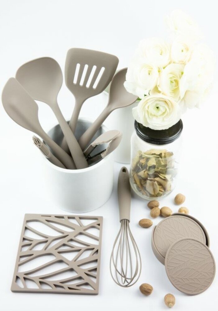 Tools2cook Tools2cook – siliconen keukenkwast – beige