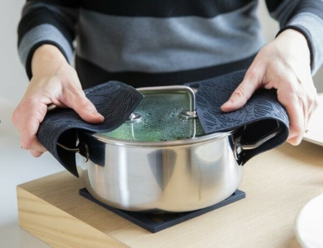 Tools2cook Tools2cook - siliconen pannenlap - zwart