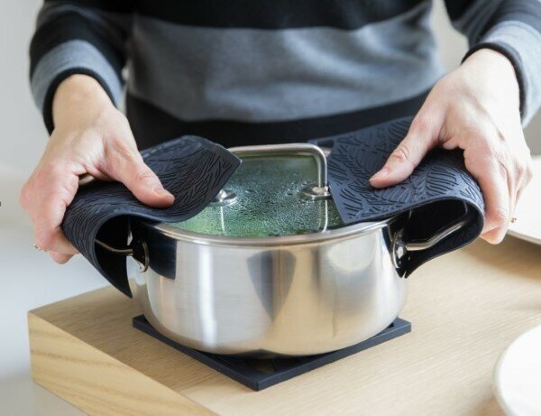 Tools2cook Tools2cook - siliconen pannenlap - zwart