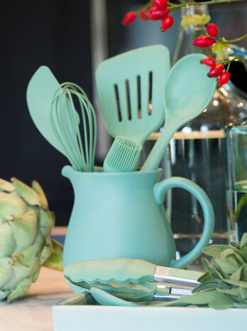 Tools2cook Tools2cook - siliconen wok-/opscheplepel – groen
