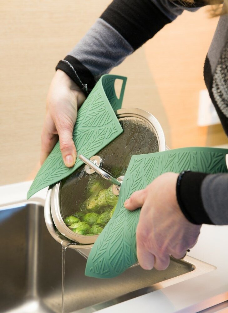 Tools2cook Tools2cook - siliconen pannenlap – groen