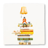 Storytiles Storytiles - tegel medium - bookworm (13x13 cm)