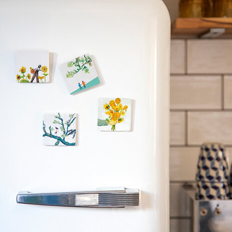 Storytiles Storytiles - tegel magneet - sunflowers from me to you (6x6 cm) Storytiles Storytiles - tegel magneet - sunflowers from me to you (6x6 cm)