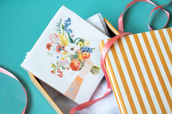 Storytiles Storytiles - tegel medium - flowers say it all (13x13 cm)