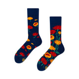 Many mornings Many mornings - sokken - flower power navy