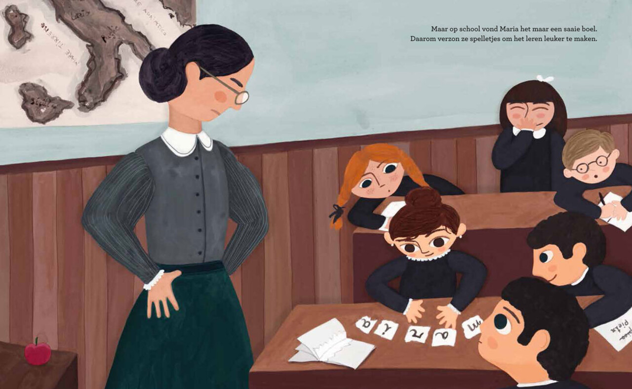 De vier windstreken Little people, big dreams - maria montessori De vier windstreken Little people, big dreams - maria montessori