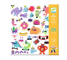 Djeco Djeco - stickers - monsters
