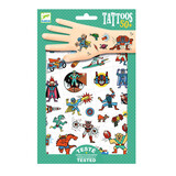 Djeco Djeco - tattoos - heroes vs villains Djeco Djeco - tattoos - heroes vs villains