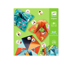 Djeco Djeco - origami happertjes - dieren Djeco Djeco - origami happertjes - dieren