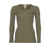 Engel Natur Engel Natur - wollen shirt dames - olive