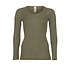 Engel Natur - wollen shirt dames - olive Engel Natur - wollen shirt dames - olive
