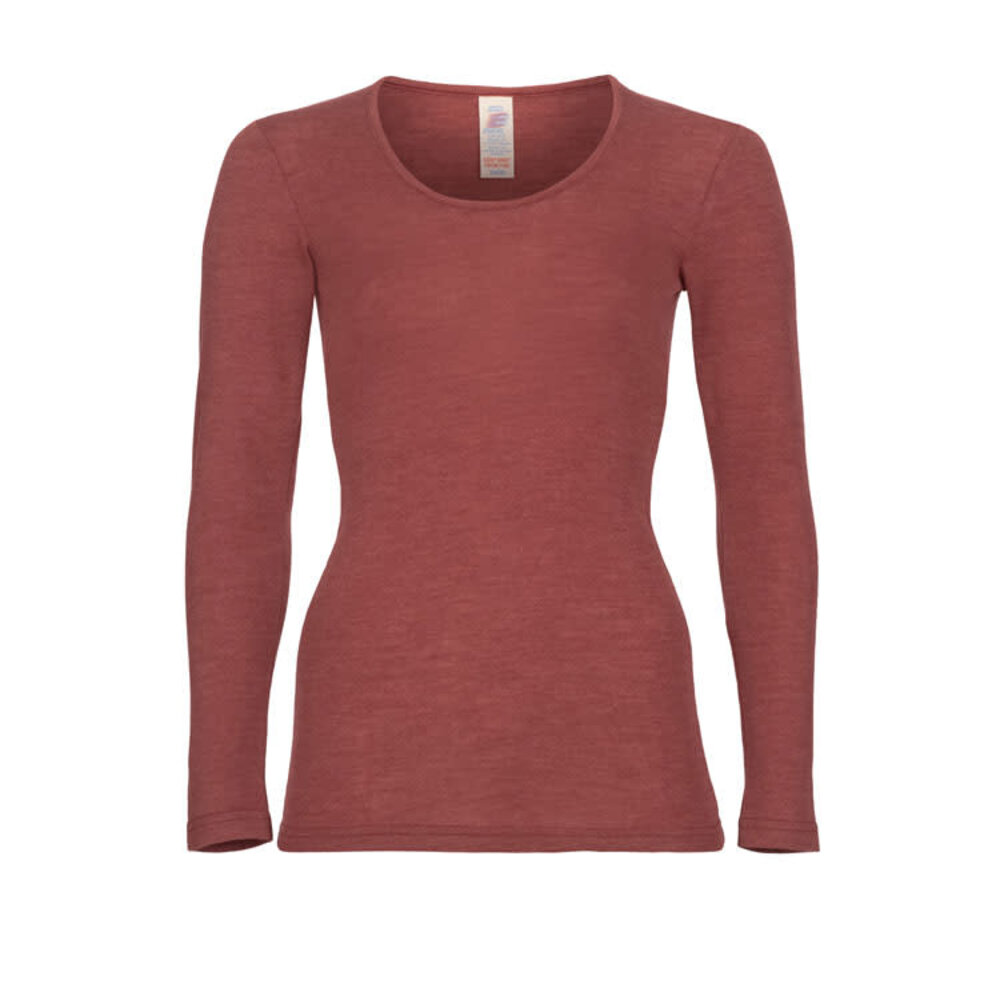 Engel Natur Engel Natur - wollen shirt - koperrood Engel Natur Engel Natur - wollen shirt - koperrood