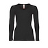 Engel Natur - wollen shirt dames - black Engel Natur - wollen shirt dames - black