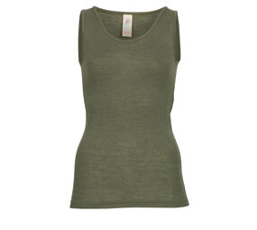 Engel Natur Engel Natur - wollen hemd dames - olive