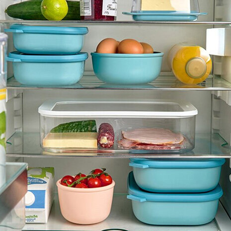 Mepal Mepal - multikom cirqula rond 1250 ml - oudroze Mepal Mepal - multikom cirqula rond 1250 ml - oudroze