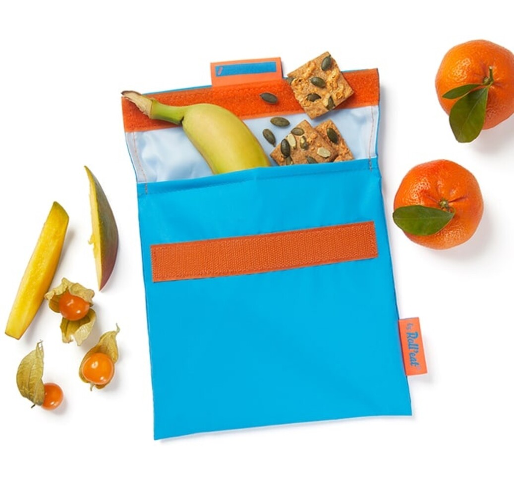 Roll eat Roll eat - snack'n'go - neon blauw Roll eat Roll eat - snack'n'go - neon blauw