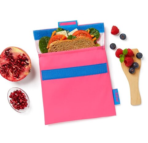 Roll eat Roll eat - snack'n'go - neon roze Roll eat Roll eat - snack'n'go - neon roze