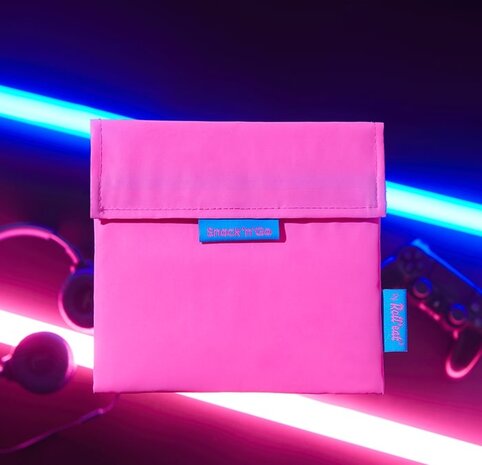 Roll eat Roll eat - snack'n'go - neon roze Roll eat Roll eat - snack'n'go - neon roze