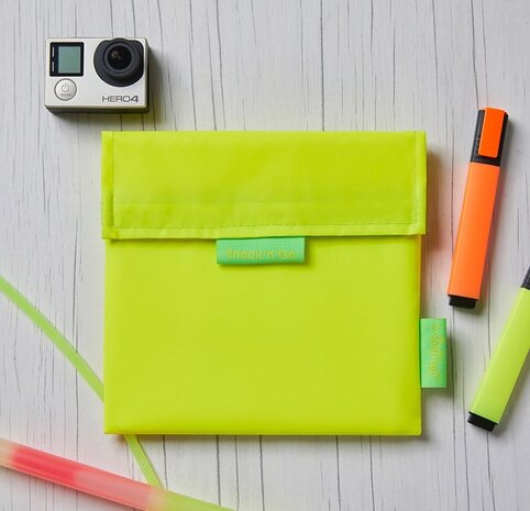 Roll eat Roll eat - snack'n'go - neon geel Roll eat Roll eat - snack'n'go - neon geel