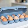 Koziol Koziol - eggs to go eierdoos - bio blauw Koziol Koziol - eggs to go eierdoos - bio blauw