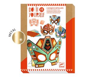 Djeco Djeco - diy maskers - super robots Djeco Djeco - diy maskers - super robots