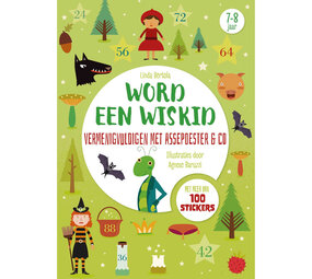 REBO publishers Word een wiskid - vermenigvuldigen met asssepoester (7+)