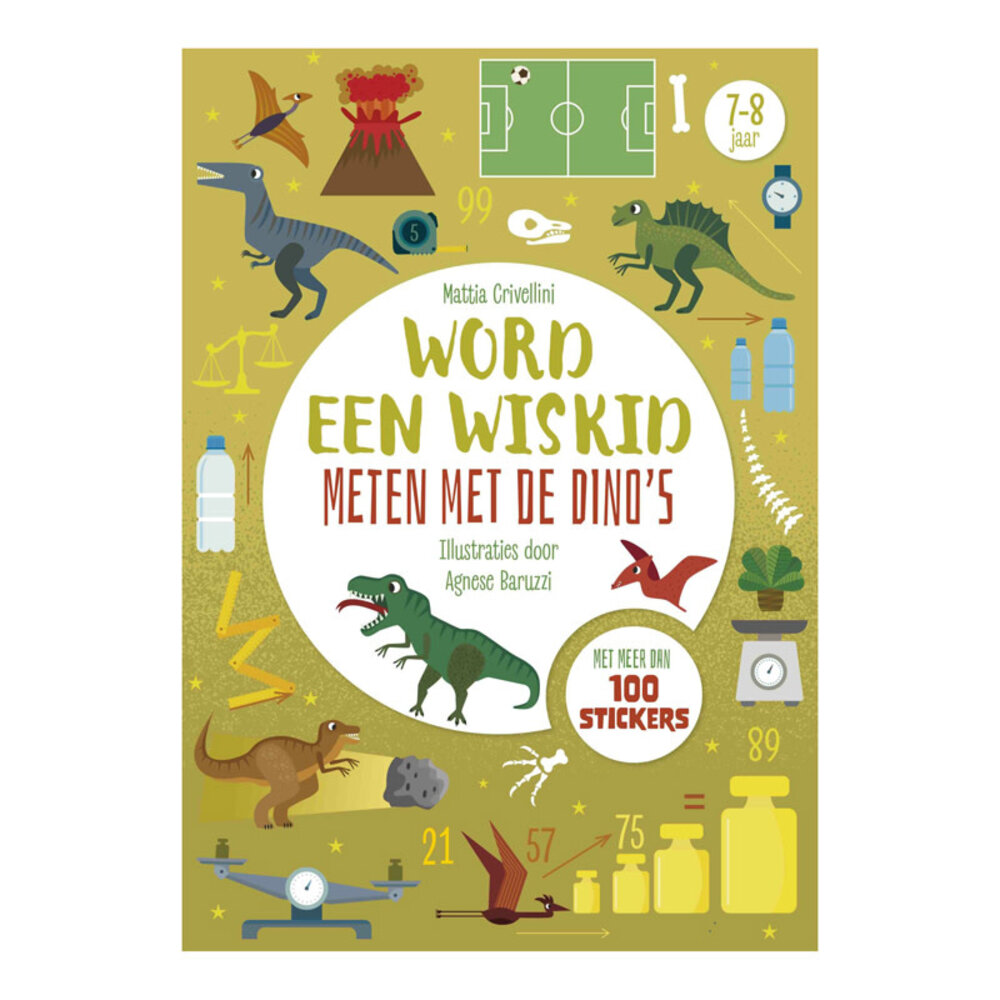 REBO publishers Word een wiskid - meten met de dino's (7+) REBO publishers Word een wiskid - meten met de dino's (7+)