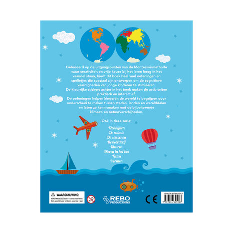 REBO publishers Mijn leukste oefenboek - de wereld (5+) REBO publishers Mijn leukste oefenboek - de wereld (5+)