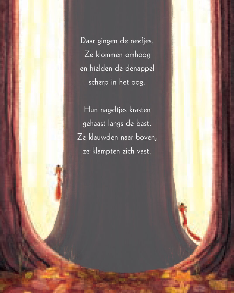 Gottmer Prentenboek - Twee vechtende eekhoorntjes Gottmer Prentenboek - Twee vechtende eekhoorntjes
