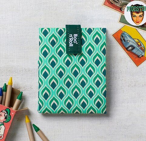 Roll eat Roll eat - boc'n'roll - vintage groen Roll eat Roll eat - boc'n'roll - vintage groen