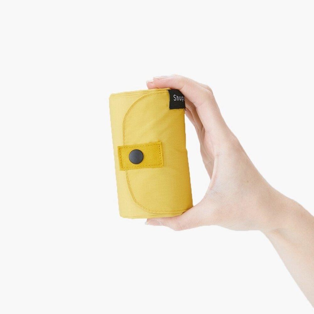 Shupatto Shupatto - opvouwtas L - karashi - mosterdgeel Shupatto Shupatto - opvouwtas L - karashi - mosterdgeel