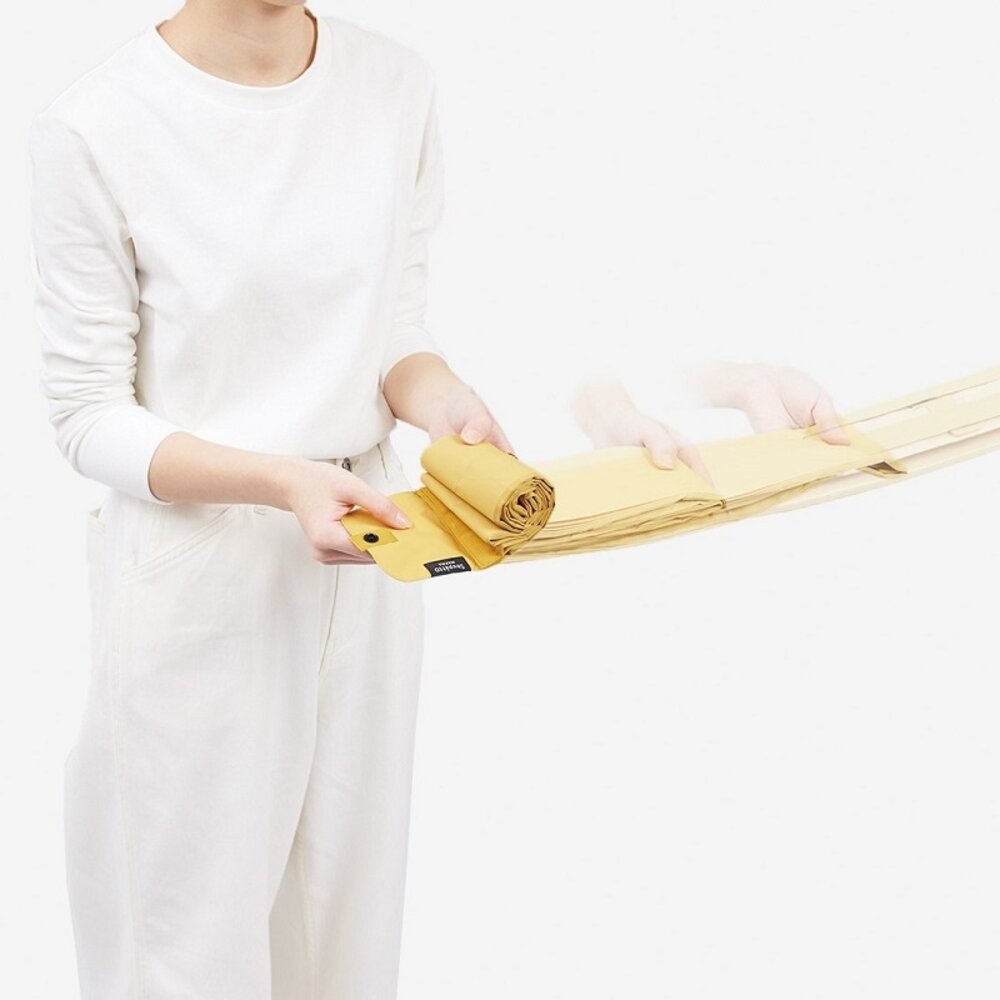 Shupatto Shupatto - opvouwtas L - karashi - mosterdgeel Shupatto Shupatto - opvouwtas L - karashi - mosterdgeel